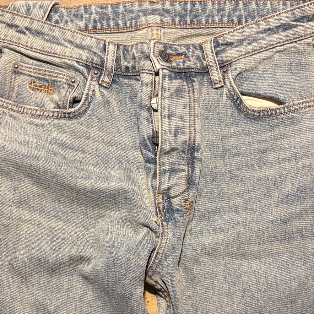 Ksubi Light Blue Slim Fit Men's Jeans